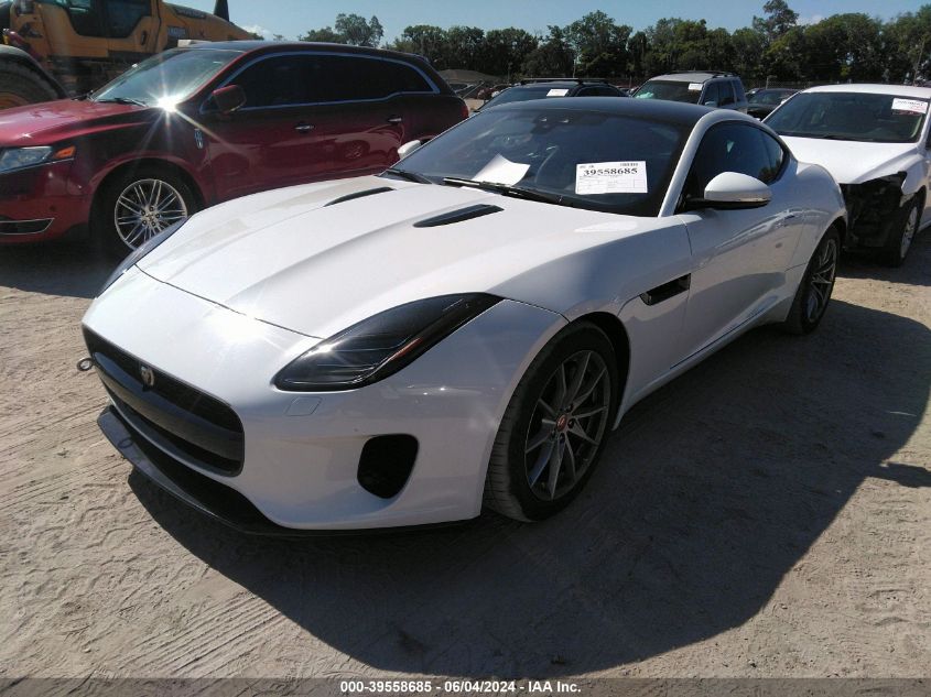 2018 Jaguar F-Type 296Hp VIN: SAJDD1GXXJCK52659 Lot: 39558685