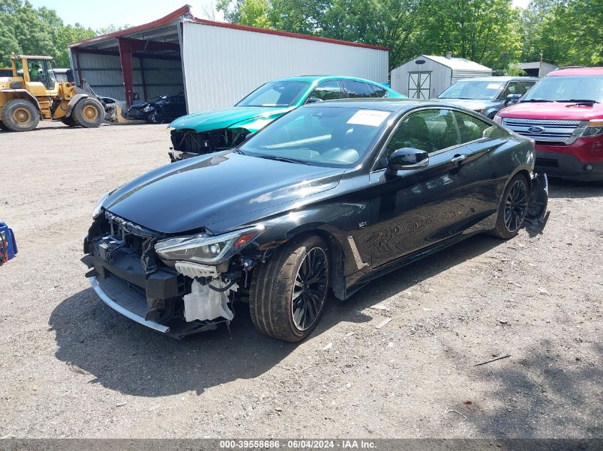 2020 Infiniti Q60 Luxe Awd VIN: JN1EV7EL1LM380551 Lot: 39558686