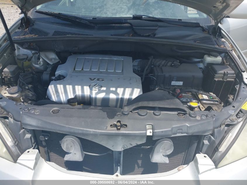 2008 Lexus Rx 350 VIN: 2T2GK31U88C031800 Lot: 39558692