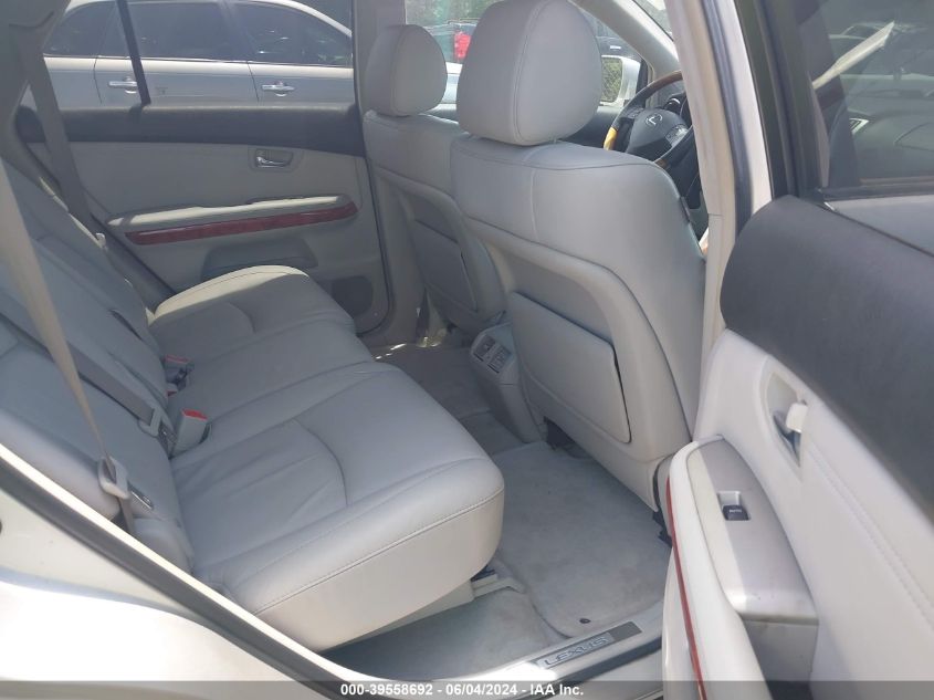 2008 Lexus Rx 350 VIN: 2T2GK31U88C031800 Lot: 39558692