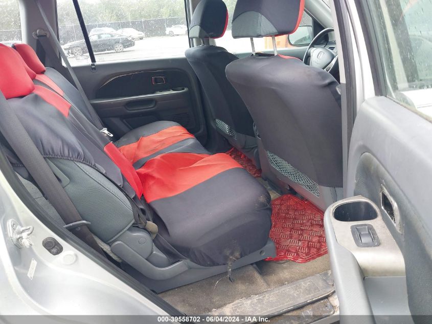 2006 Honda Pilot Lx VIN: 5FNYF18176B025492 Lot: 39558702