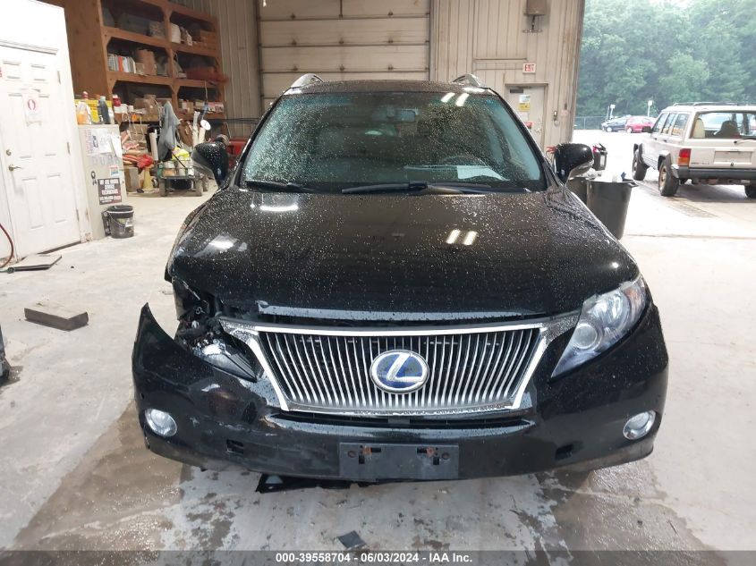 2010 Lexus Rx 450H VIN: JTJBC1BA9A2005616 Lot: 39558704