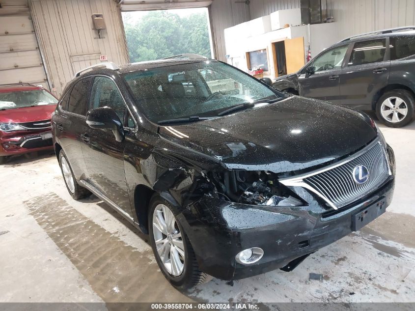 2010 Lexus Rx 450H VIN: JTJBC1BA9A2005616 Lot: 39558704