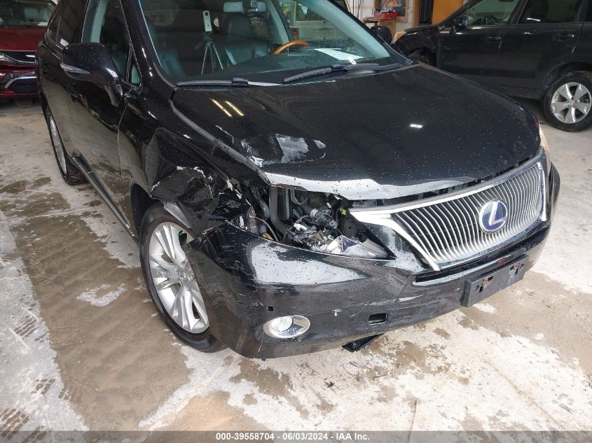 2010 Lexus Rx 450H VIN: JTJBC1BA9A2005616 Lot: 39558704