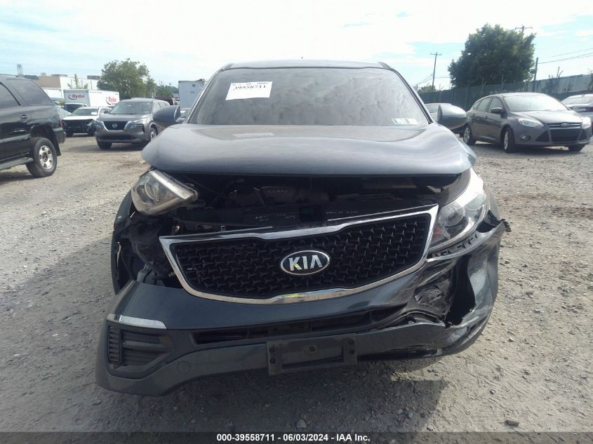 2016 Kia Sportage Lx VIN: KNDPBCAC9G7811851 Lot: 39558711