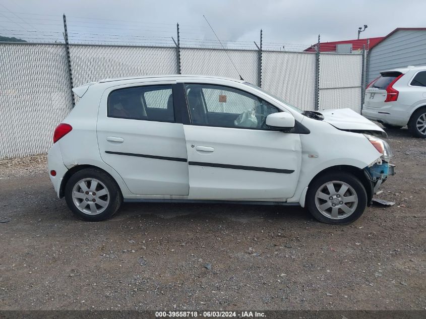 2014 Mitsubishi Mirage Es VIN: ML32A4HJ0EH003728 Lot: 39558718