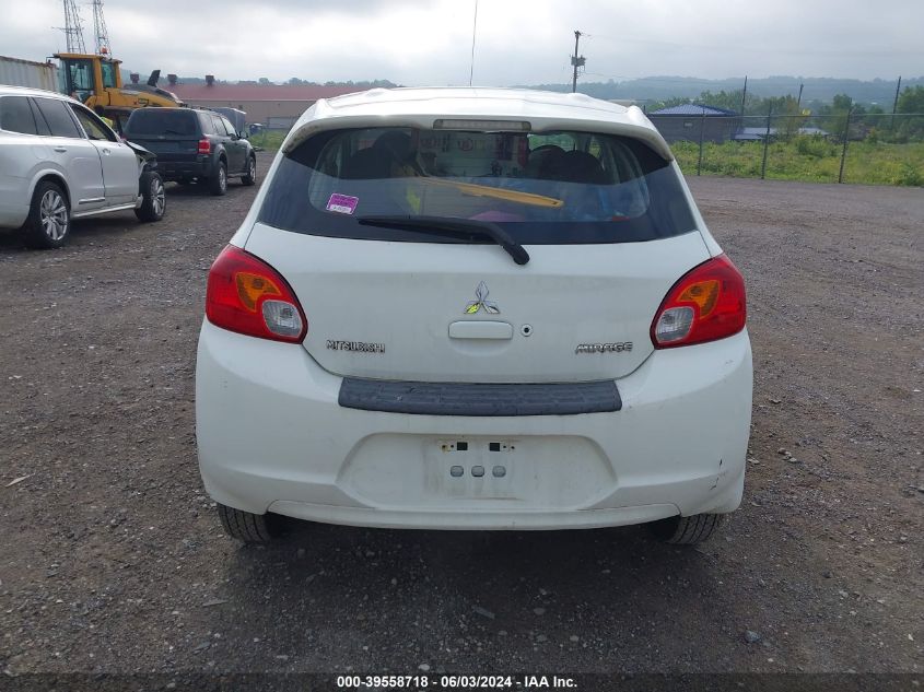 2014 Mitsubishi Mirage Es VIN: ML32A4HJ0EH003728 Lot: 39558718