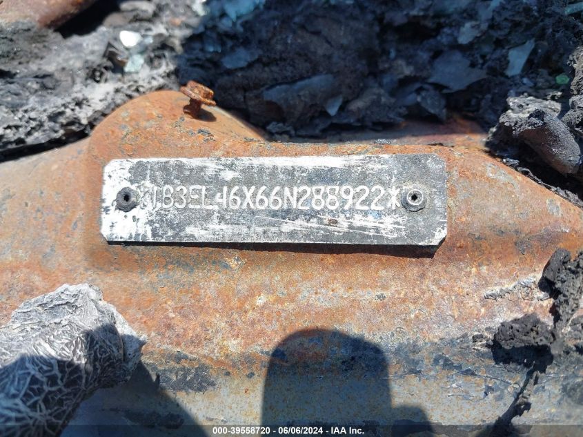 2006 Dodge Stratus Sxt VIN: 1B3EL46X66N288922 Lot: 39558720