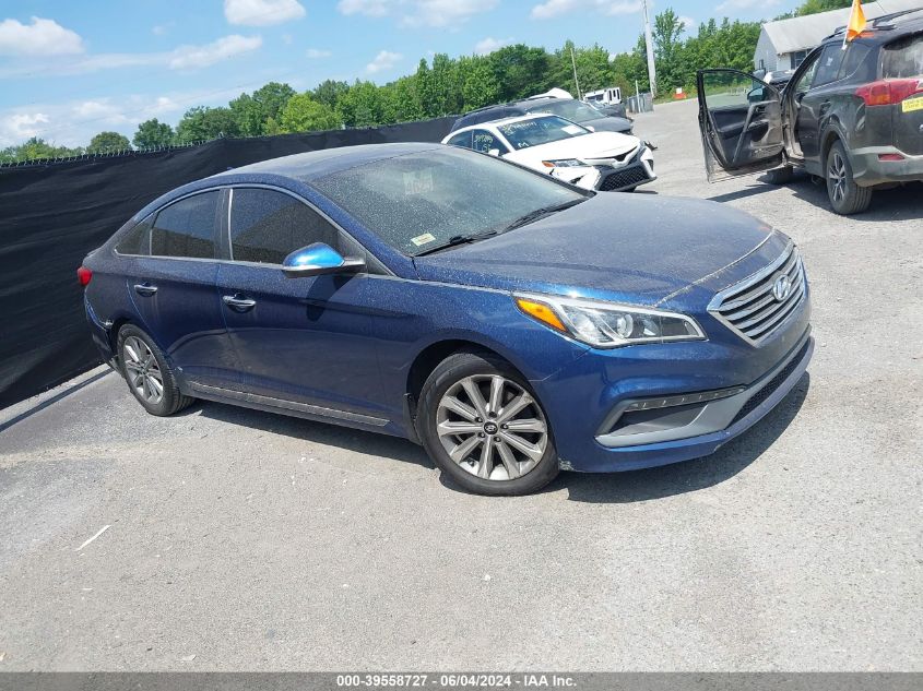 2017 Hyundai Sonata Limited VIN: 5NPE34AF5HH443718 Lot: 39558727