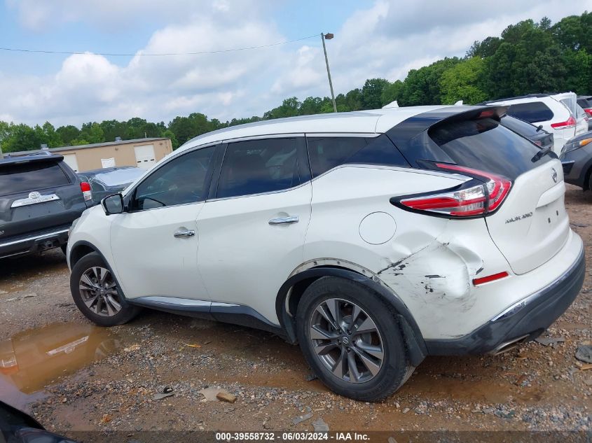 2015 Nissan Murano S/Sl/Sv/Platinum VIN: 5N1AZ2MH5FN229030 Lot: 39558732