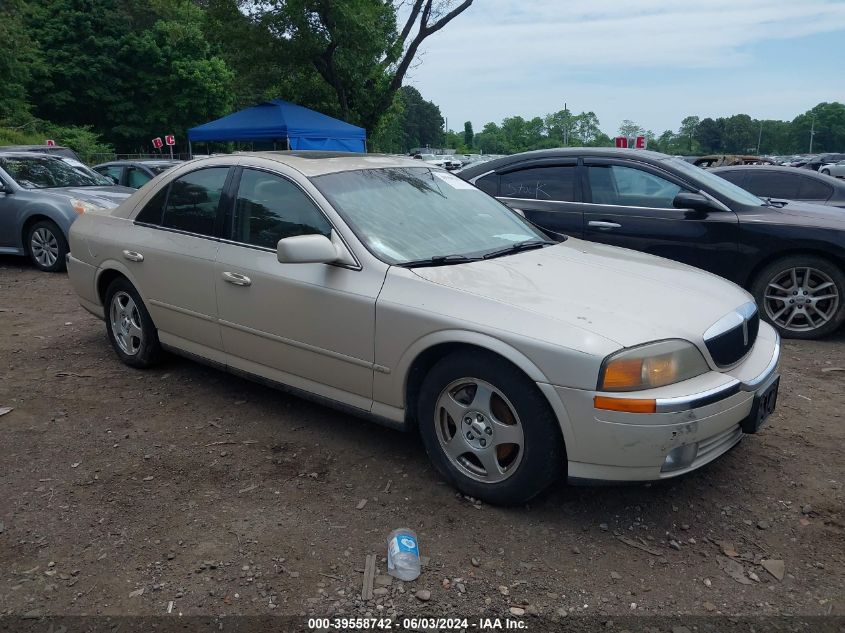 2000 Lincoln Ls V8 Auto VIN: 1LNHM87A6YY750614 Lot: 39558742