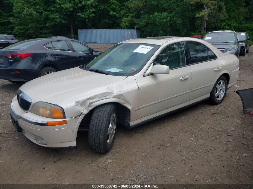 2000 Lincoln Ls V8 Auto VIN: 1LNHM87A6YY750614 Lot: 39558742