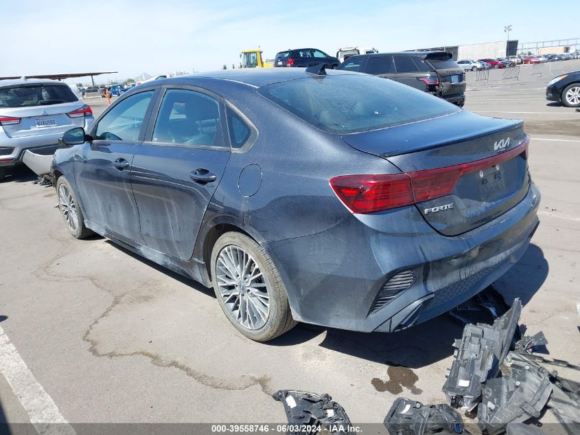 2023 Kia Forte Gt-Line VIN: 3KPF54AD3PE600842 Lot: 39558746