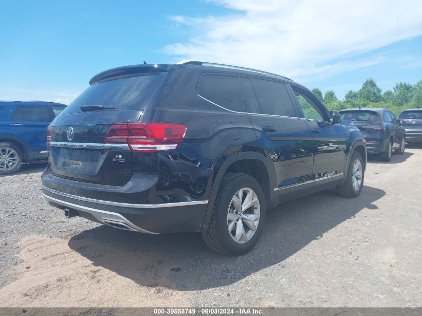 2018 Volkswagen Atlas 3.6L V6 Sel VIN: 1V2MR2CA2JC549642 Lot: 39558749