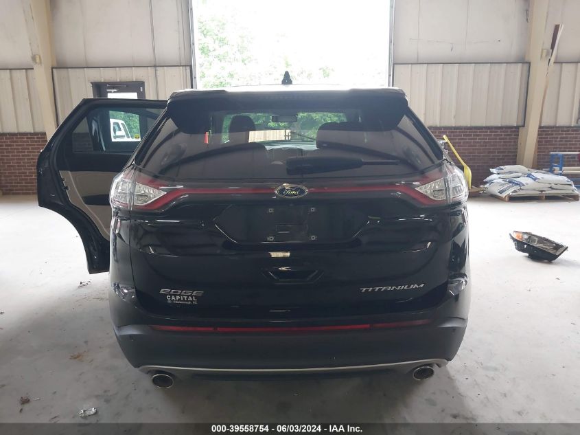 2018 Ford Edge Titanium VIN: 2FMPK3K8XJBC39189 Lot: 39558754