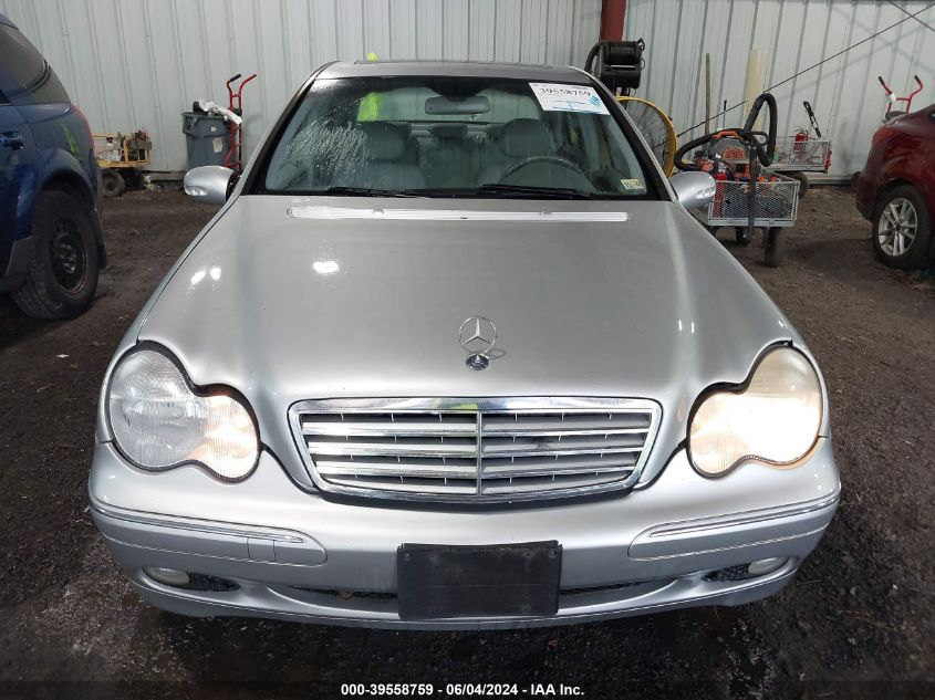 2004 Mercedes-Benz C 240 4Matic VIN: WDBRF81J44F491329 Lot: 39558759