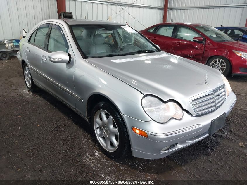 2004 Mercedes-Benz C 240 4Matic VIN: WDBRF81J44F491329 Lot: 39558759