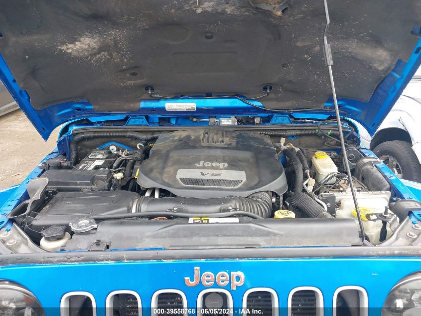 2016 Jeep Wrangler Unlimited Sahara VIN: 1C4BJWEG1GL193413 Lot: 39558768