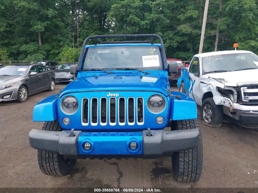 2016 Jeep Wrangler Unlimited Sahara VIN: 1C4BJWEG1GL193413 Lot: 39558768