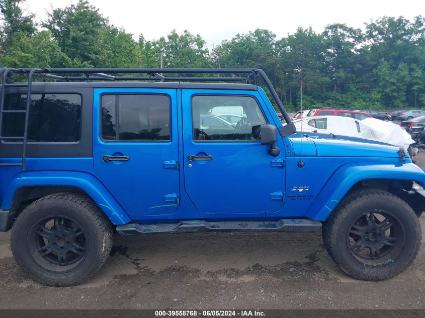 2016 Jeep Wrangler Unlimited Sahara VIN: 1C4BJWEG1GL193413 Lot: 39558768