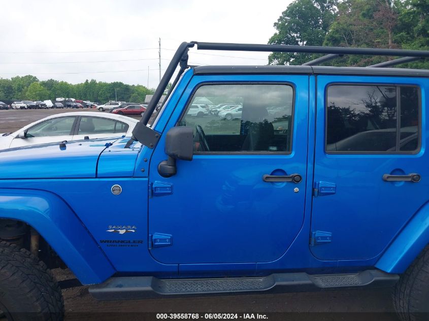 2016 Jeep Wrangler Unlimited Sahara VIN: 1C4BJWEG1GL193413 Lot: 39558768