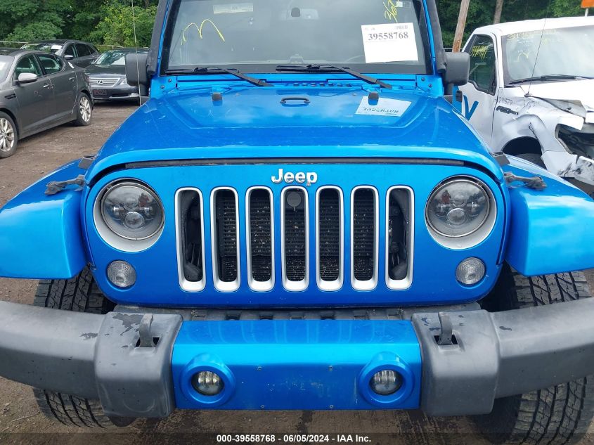 2016 Jeep Wrangler Unlimited Sahara VIN: 1C4BJWEG1GL193413 Lot: 39558768