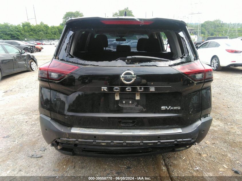 5N1AT3BB0MC776530 2021 Nissan Rogue Sv Intelligent Awd