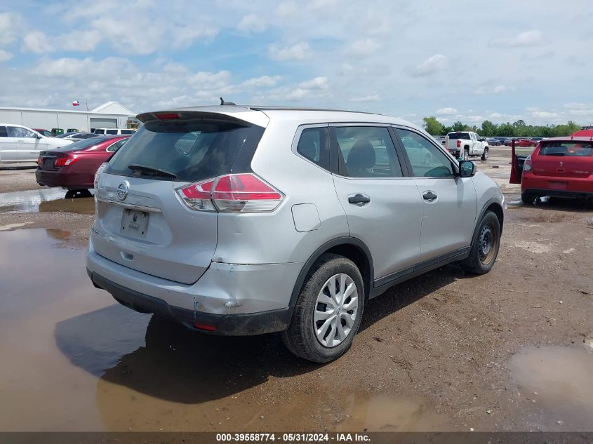 2016 Nissan Rogue S/Sl/Sv VIN: 5N1AT2MT9GC784646 Lot: 39558774