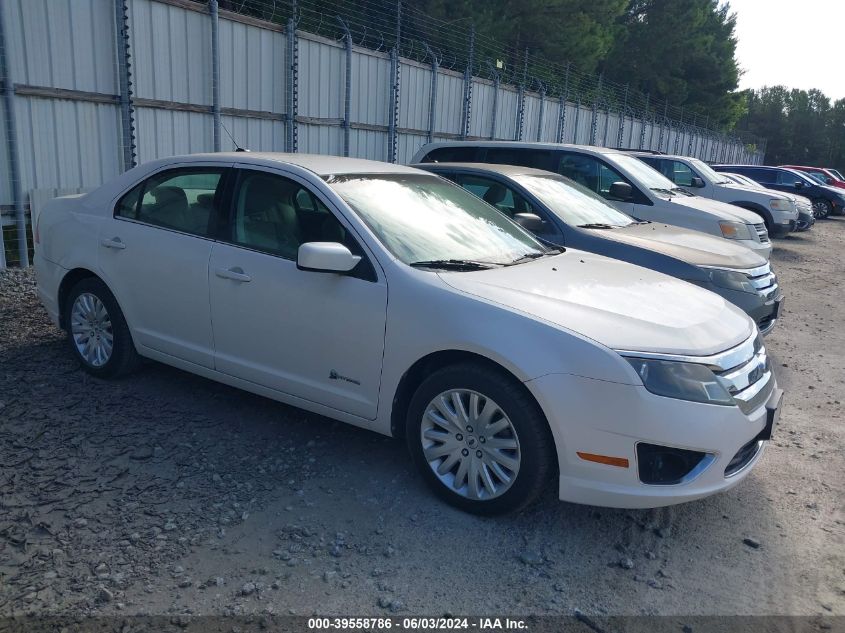 2010 Ford Fusion Hybrid VIN: 3FADP0L38AR176742 Lot: 39558786