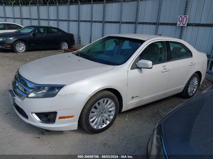 2010 Ford Fusion Hybrid VIN: 3FADP0L38AR176742 Lot: 39558786