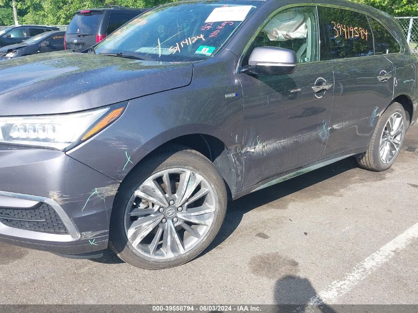 2018 Acura Mdx Sport Hybrid Technology Package VIN: 5J8YD7H55JL001257 Lot: 39558794