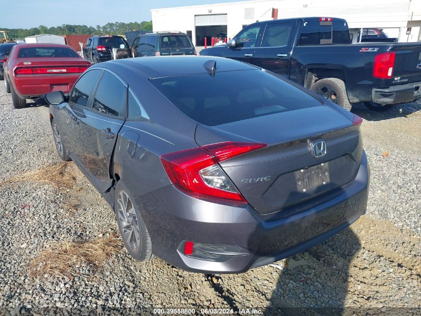 2018 Honda Civic Ex VIN: 2HGFC2F72JH560344 Lot: 39558800