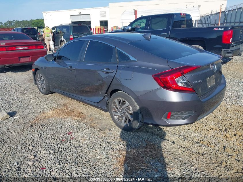 2018 Honda Civic Ex VIN: 2HGFC2F72JH560344 Lot: 39558800