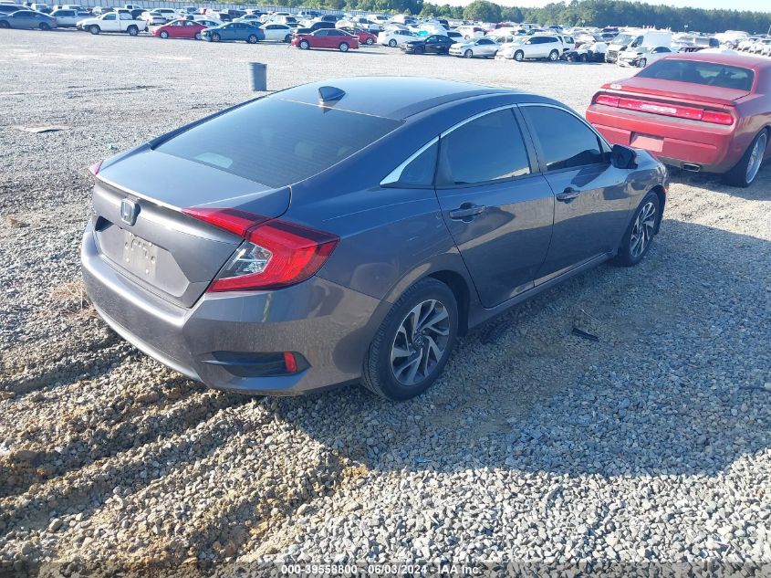 2018 Honda Civic Ex VIN: 2HGFC2F72JH560344 Lot: 39558800