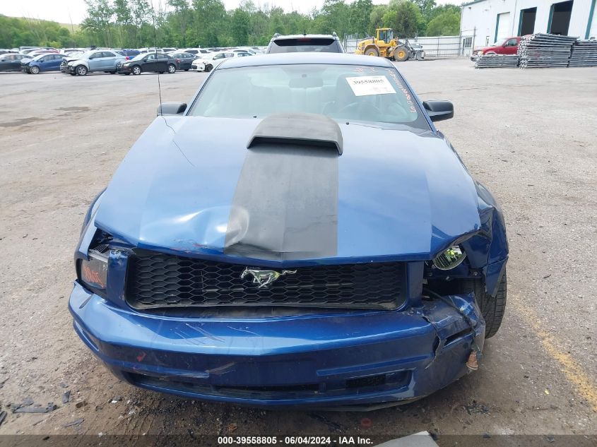 2007 Ford Mustang V6 Deluxe/V6 Premium VIN: 1ZVFT80N375248880 Lot: 39558805