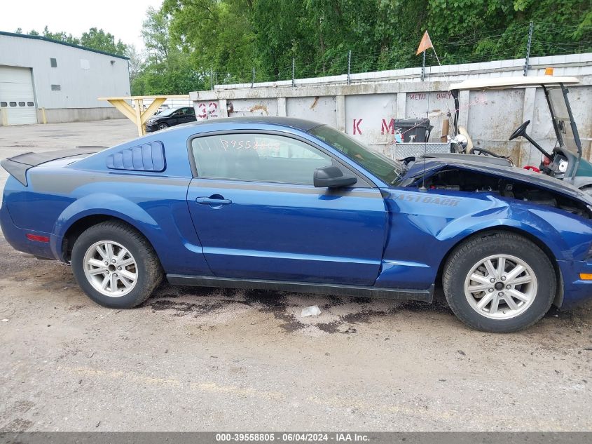 2007 Ford Mustang V6 Deluxe/V6 Premium VIN: 1ZVFT80N375248880 Lot: 39558805