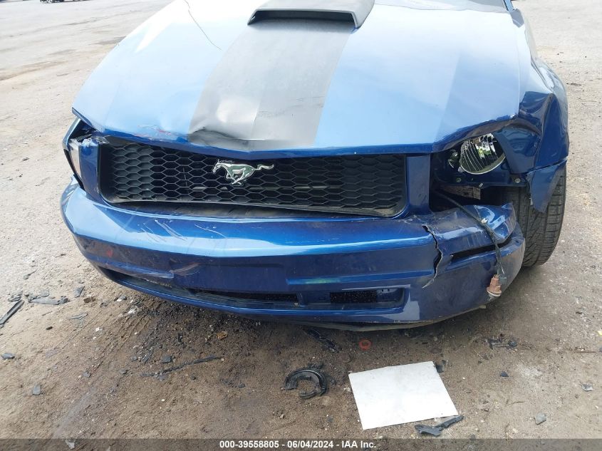 2007 Ford Mustang V6 Deluxe/V6 Premium VIN: 1ZVFT80N375248880 Lot: 39558805