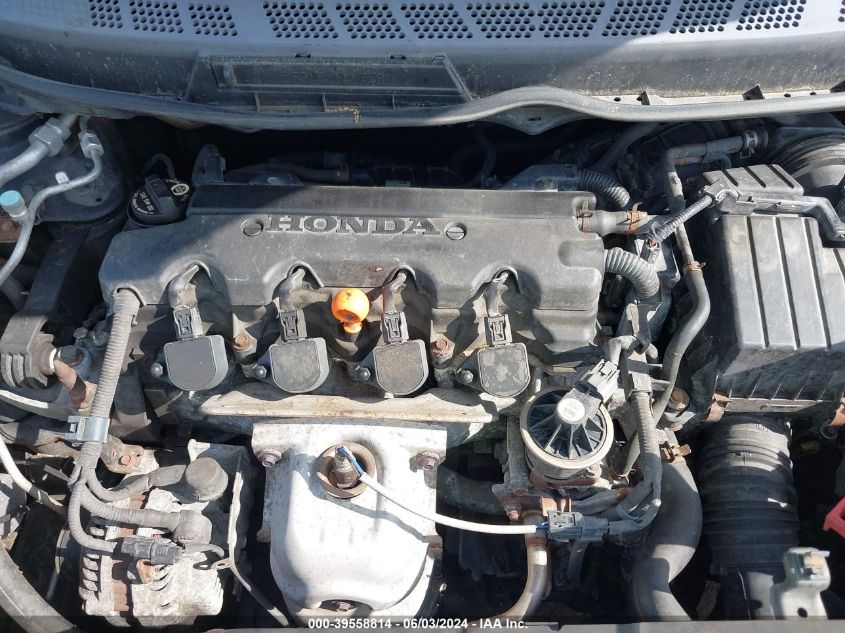 2008 Honda Civic Exl VIN: 2HGFA16978H329886 Lot: 39558814