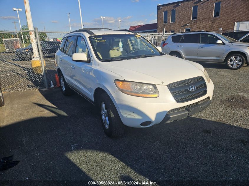 2008 Hyundai Santa Fe VIN: 5NMSG13D48H212551 Lot: 39558823