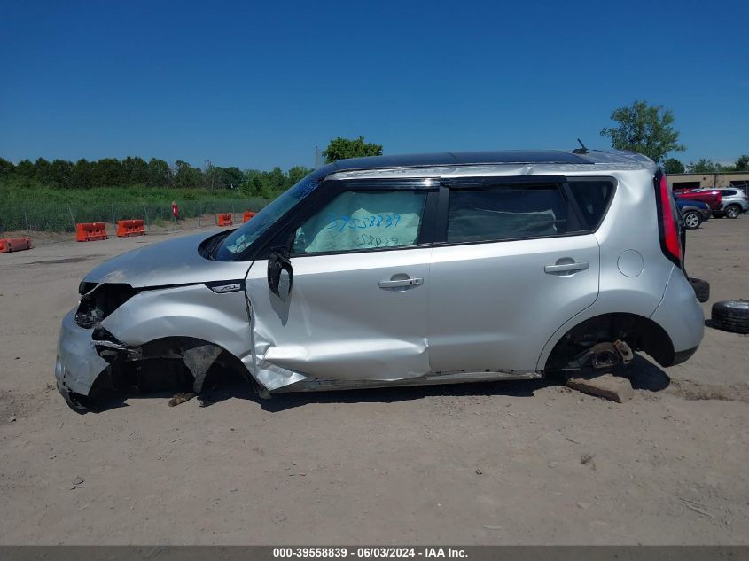 2017 Kia Soul + VIN: KNDJP3A5XH7430343 Lot: 39558839