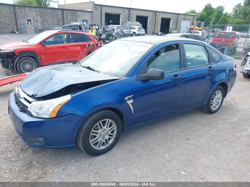 2008 Ford Focus Se/Sel/Ses VIN: 1FAHP35N18W191284 Lot: 39558840