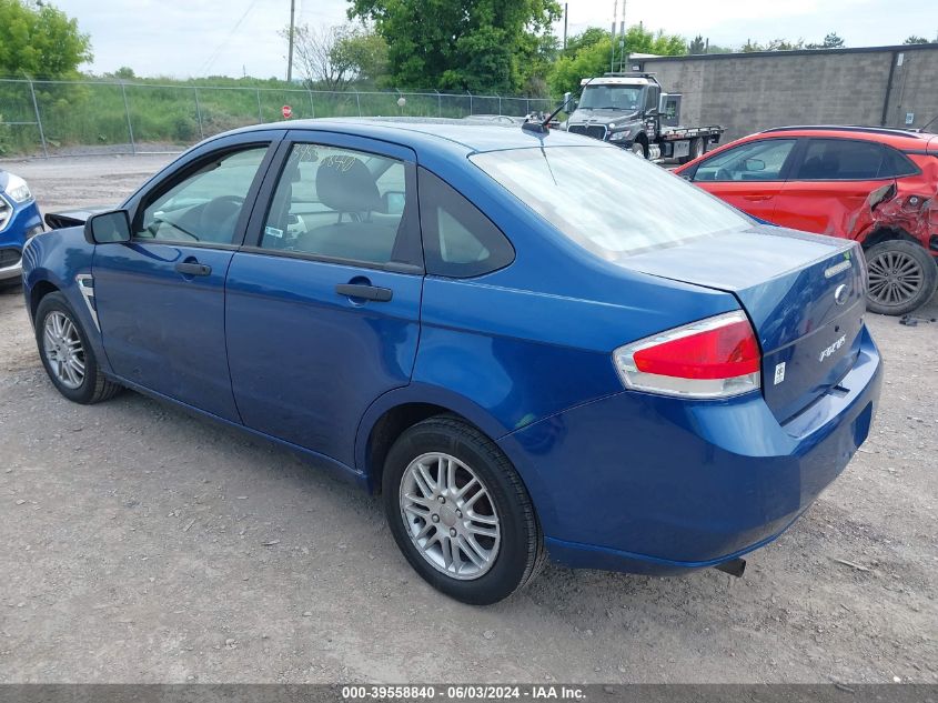 2008 Ford Focus Se/Sel/Ses VIN: 1FAHP35N18W191284 Lot: 39558840