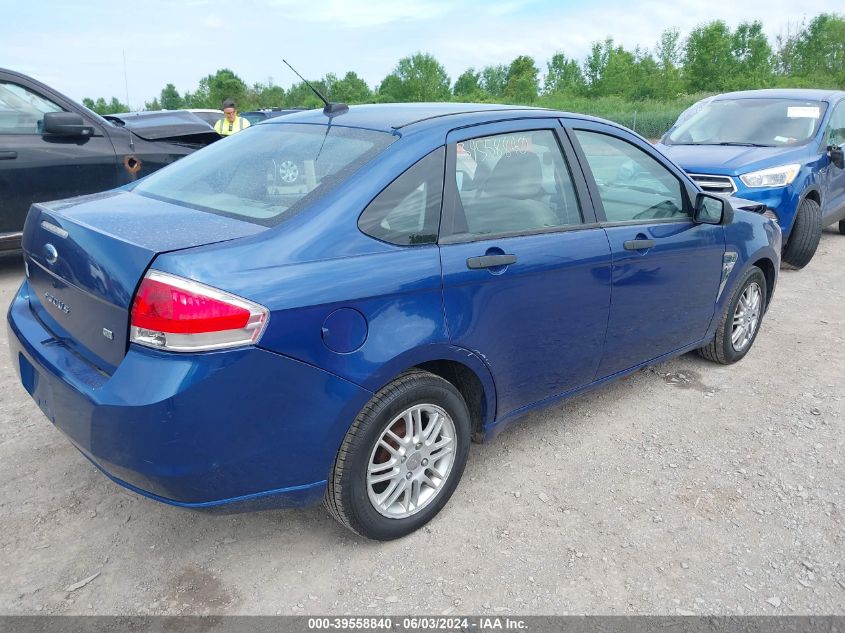 2008 Ford Focus Se/Sel/Ses VIN: 1FAHP35N18W191284 Lot: 39558840