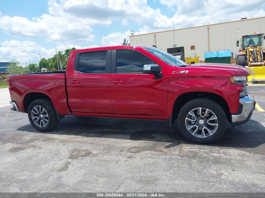 2021 Chevrolet Silverado 1500 4Wd Short Bed Lt VIN: 3GCUYDET1MG443666 Lot: 39558844