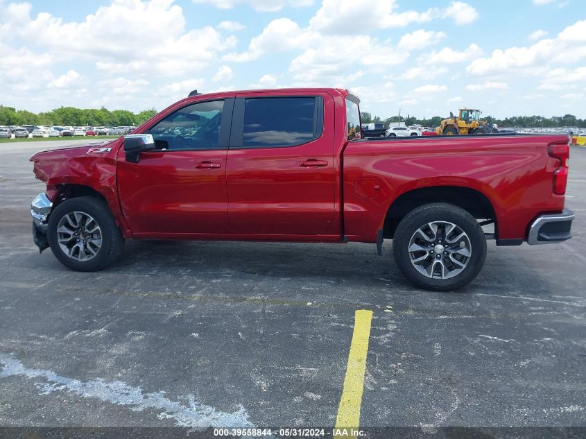 2021 Chevrolet Silverado 1500 4Wd Short Bed Lt VIN: 3GCUYDET1MG443666 Lot: 39558844