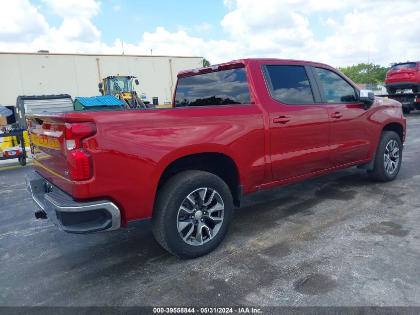 2021 Chevrolet Silverado 1500 4Wd Short Bed Lt VIN: 3GCUYDET1MG443666 Lot: 39558844