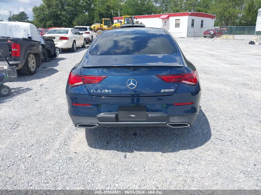 2020 Mercedes-Benz Cla 250 VIN: WDD5J4GB5LN035065 Lot: 39558851