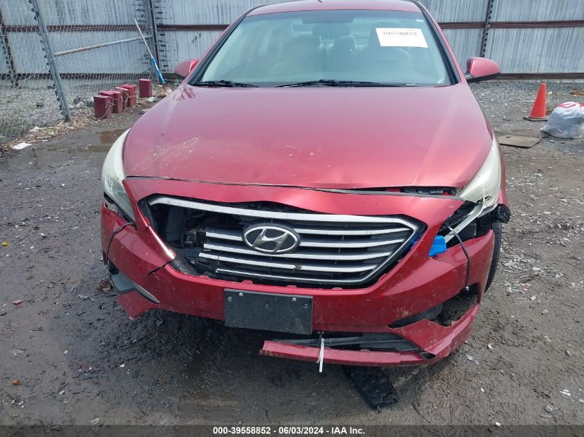 2016 Hyundai Sonata Se VIN: 5NPE24AF8GH262405 Lot: 39558852