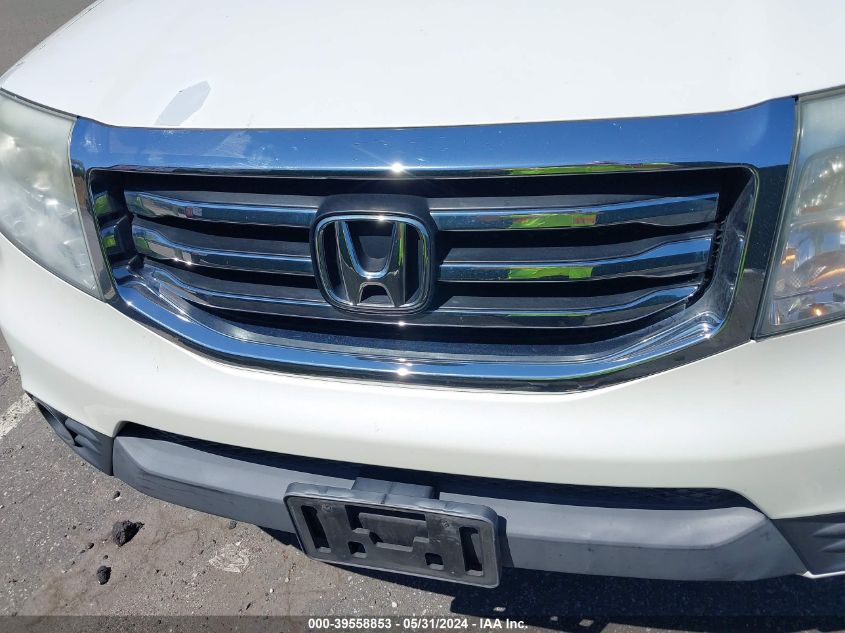 2012 Honda Pilot Touring VIN: 5FNYF4H99CB033869 Lot: 39558853