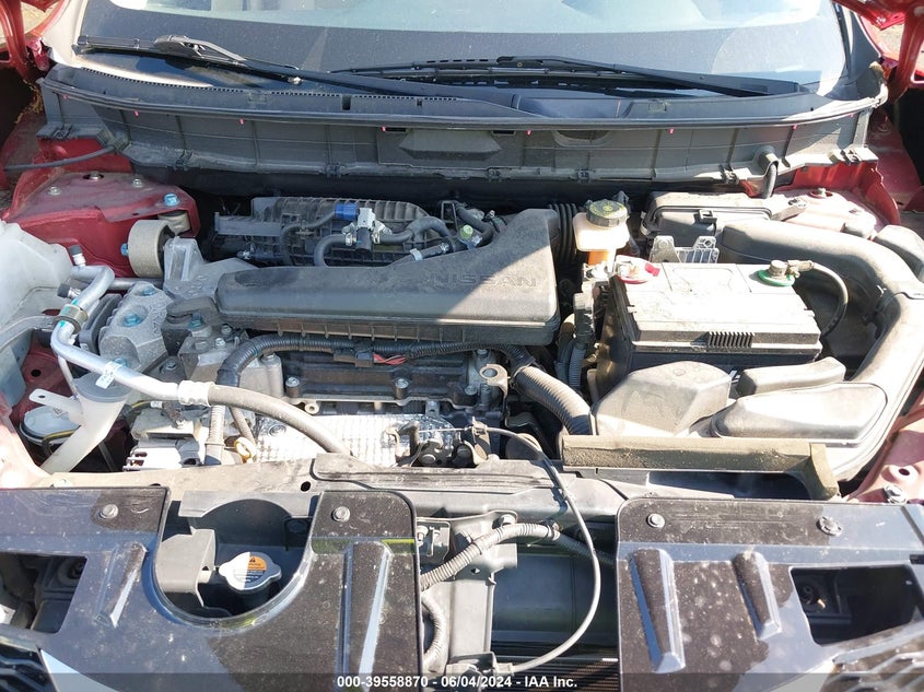 2016 Nissan Rogue Sv VIN: KNMAT2MT3GP645349 Lot: 39558870